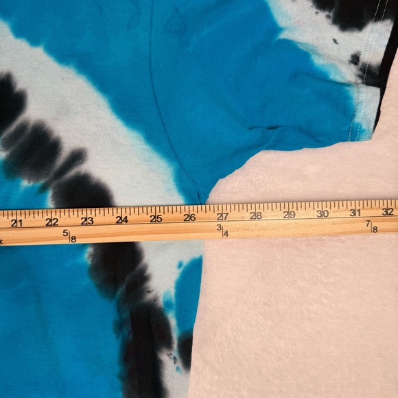 CHAMPION Tie Dye T-Shirt Men’s Size 3XL Blue Black White One Of A Kind - Picture 5 of 7